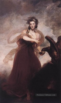 Joshua Reynolds œuvres - Mme Musters comme Hebe Joshua Reynolds